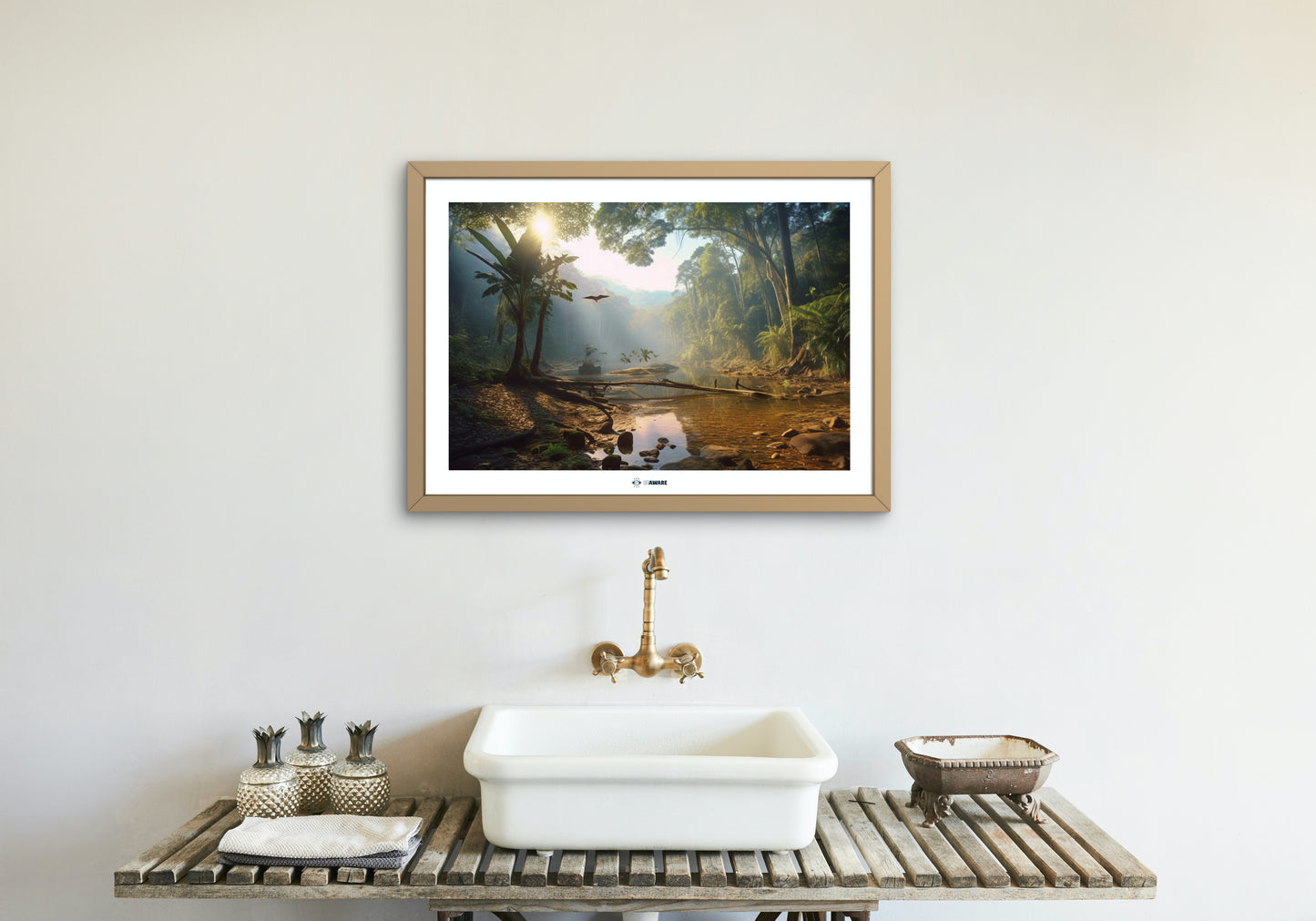 Borneo Nature Print - BE AWARE